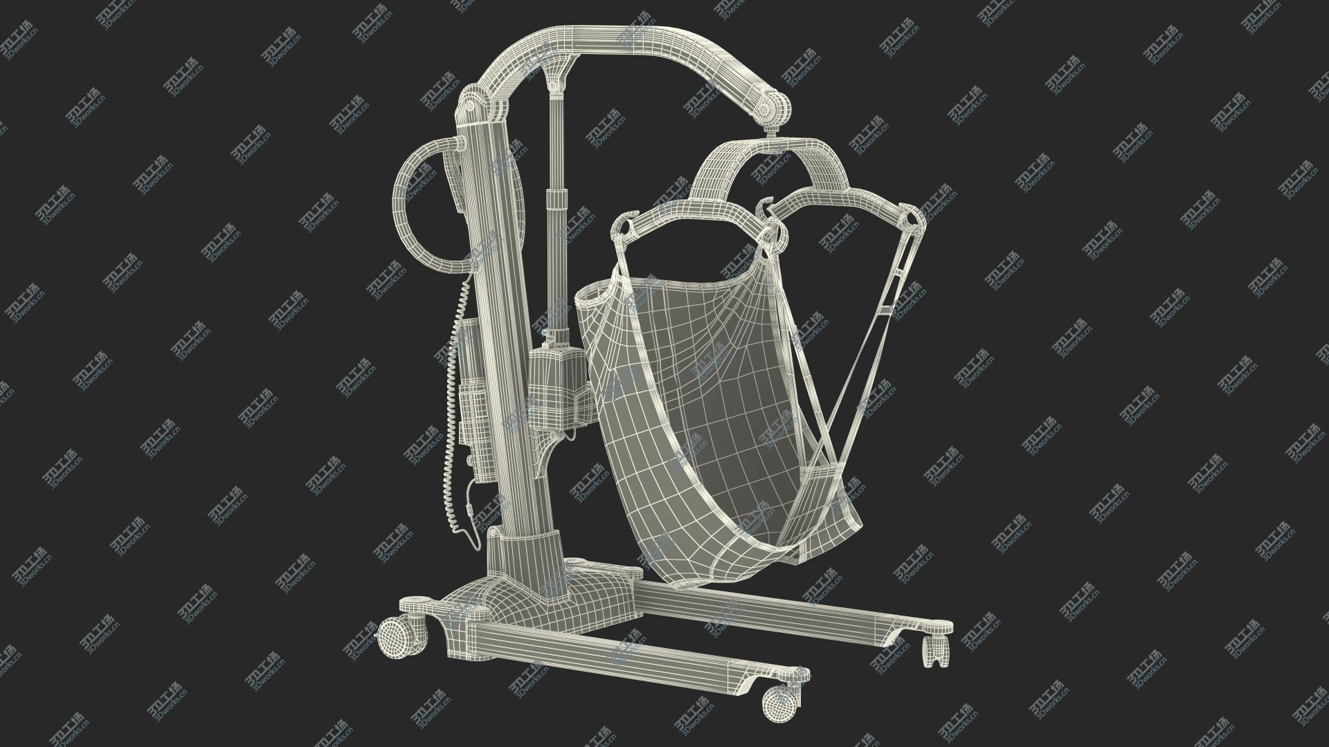 images/goods_img/2021040164/Molift Mover 205 Patient Lift with EvoSling 3D model/3.jpg